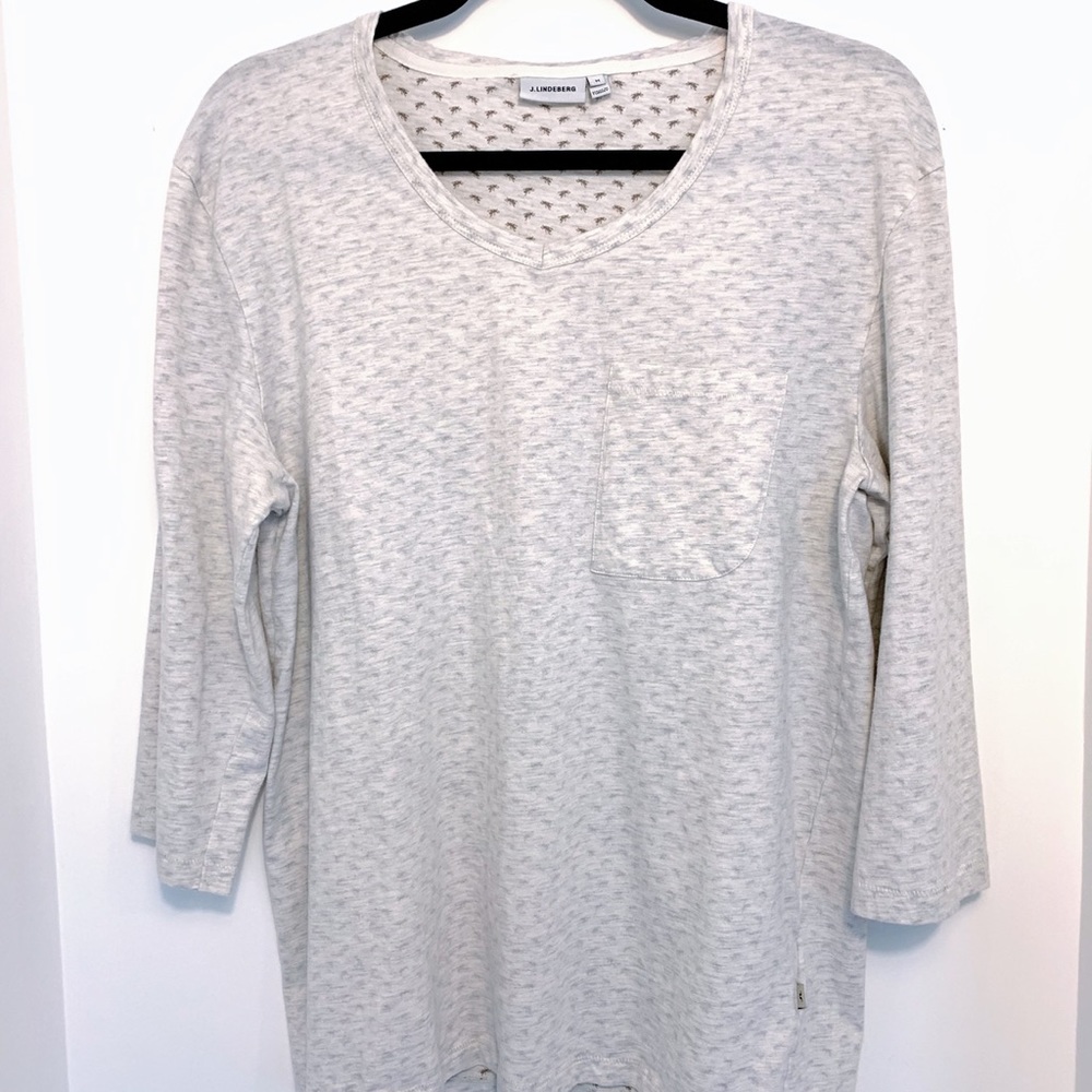 J.Lindberg 3/4 sleeve T-shirt